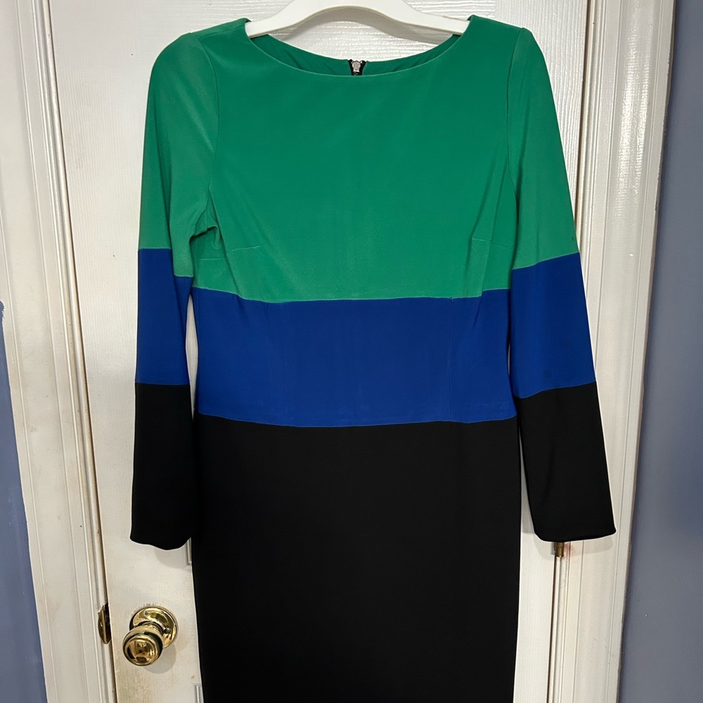 Color blocked dress;  perfect for work or play ;  like new